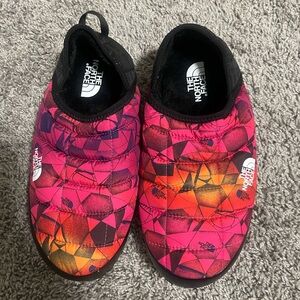 The North Face slipper mules new never worn